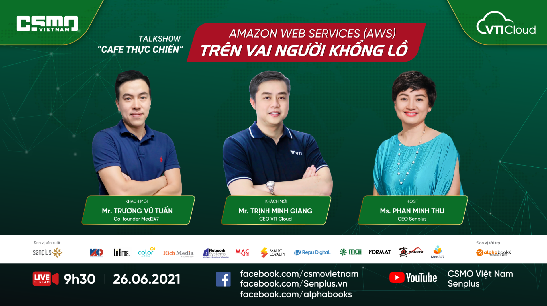 Café thực chiến số 10: Amazon Web Services (AWS) – Đứng trên vai người khổng lồ