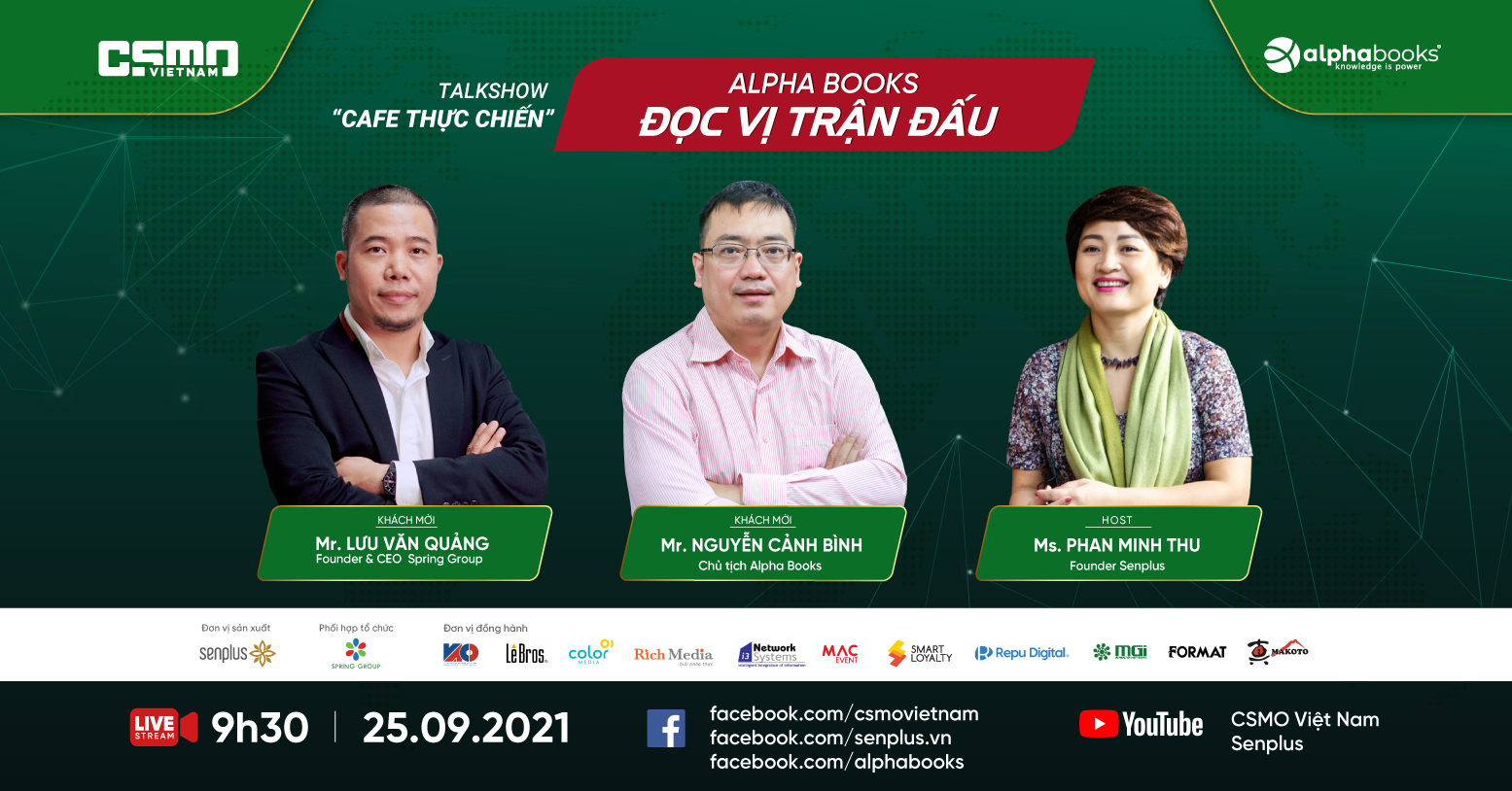 Cafe thực chiến: Alphabooks- Đọc vị trận đấu