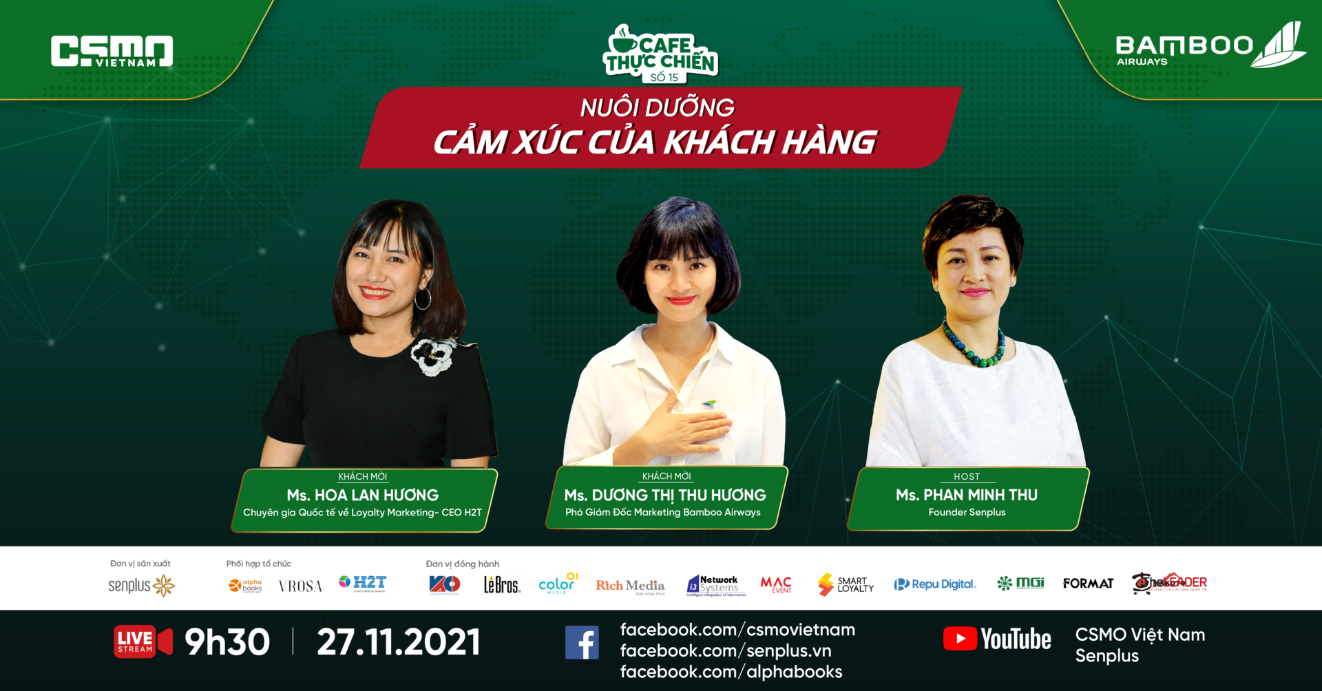 Cafe thực chiến: Nuôi dưỡng cảm xúc của khách hàng