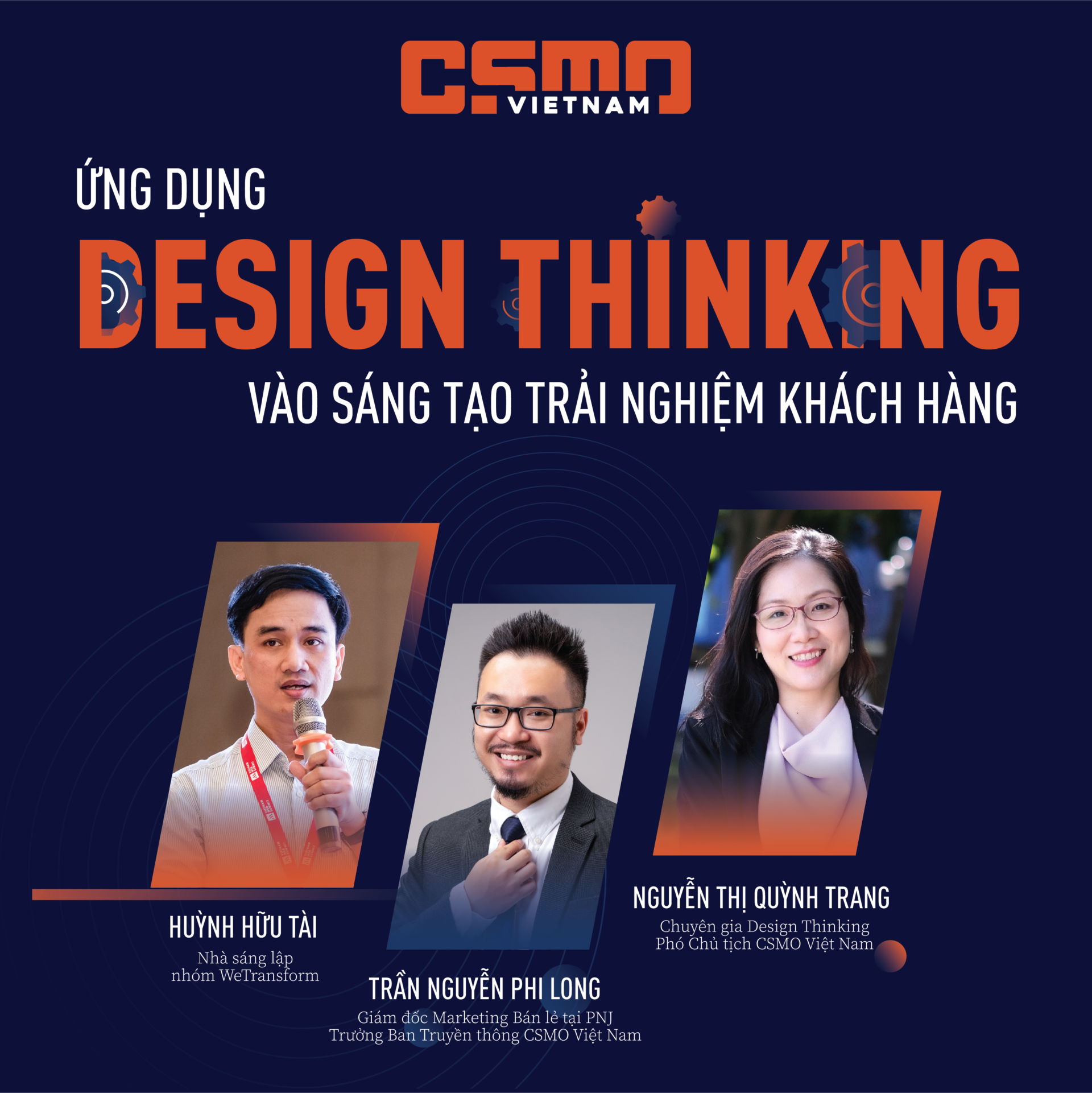 TALKSHOW: “ỨNG DỤNG DESIGN THINKING VÀO SÁNG TẠO TRẢI NGHIỆM KHÁCH HÀNG”
