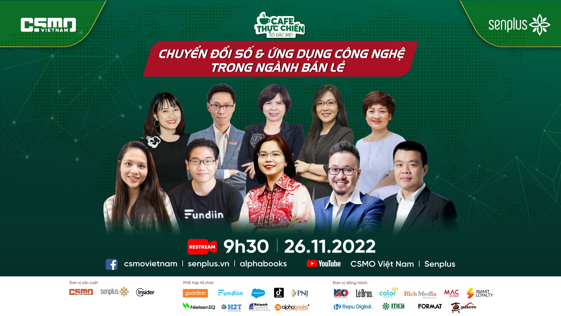 Café thực chiến số đặc biệt: Chuyển đổi số và ứng dụng công nghệ trong ngành bán lẻ