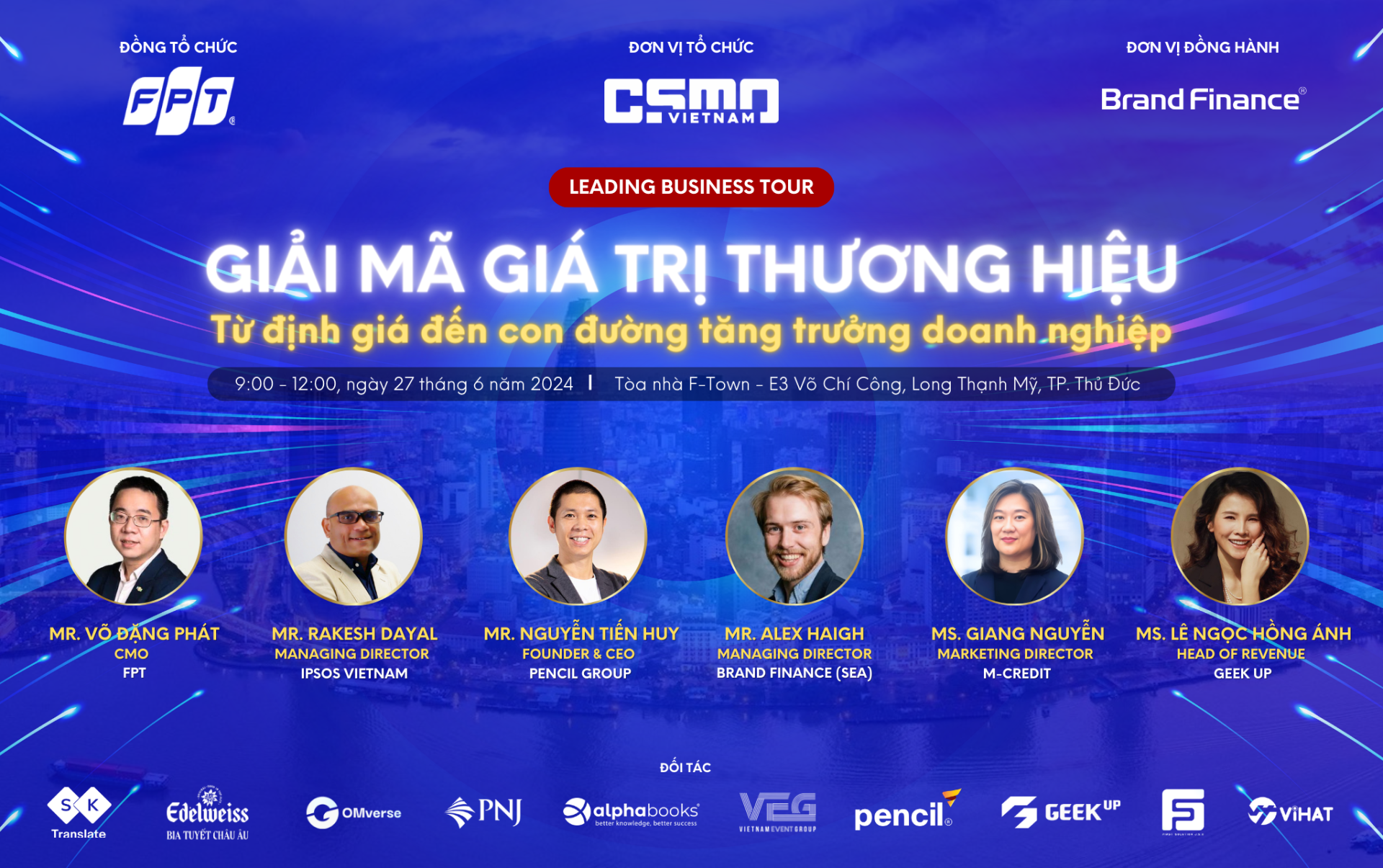 CSMO LEADING BUSINESS TOUR: GIẢI MÃ GIÁ TRỊ THƯƠNG HIỆU – TỪ ĐỊNH GIÁ ĐẾN CON ĐƯỜNG TĂNG TRƯỞNG DOANH NGHIỆP