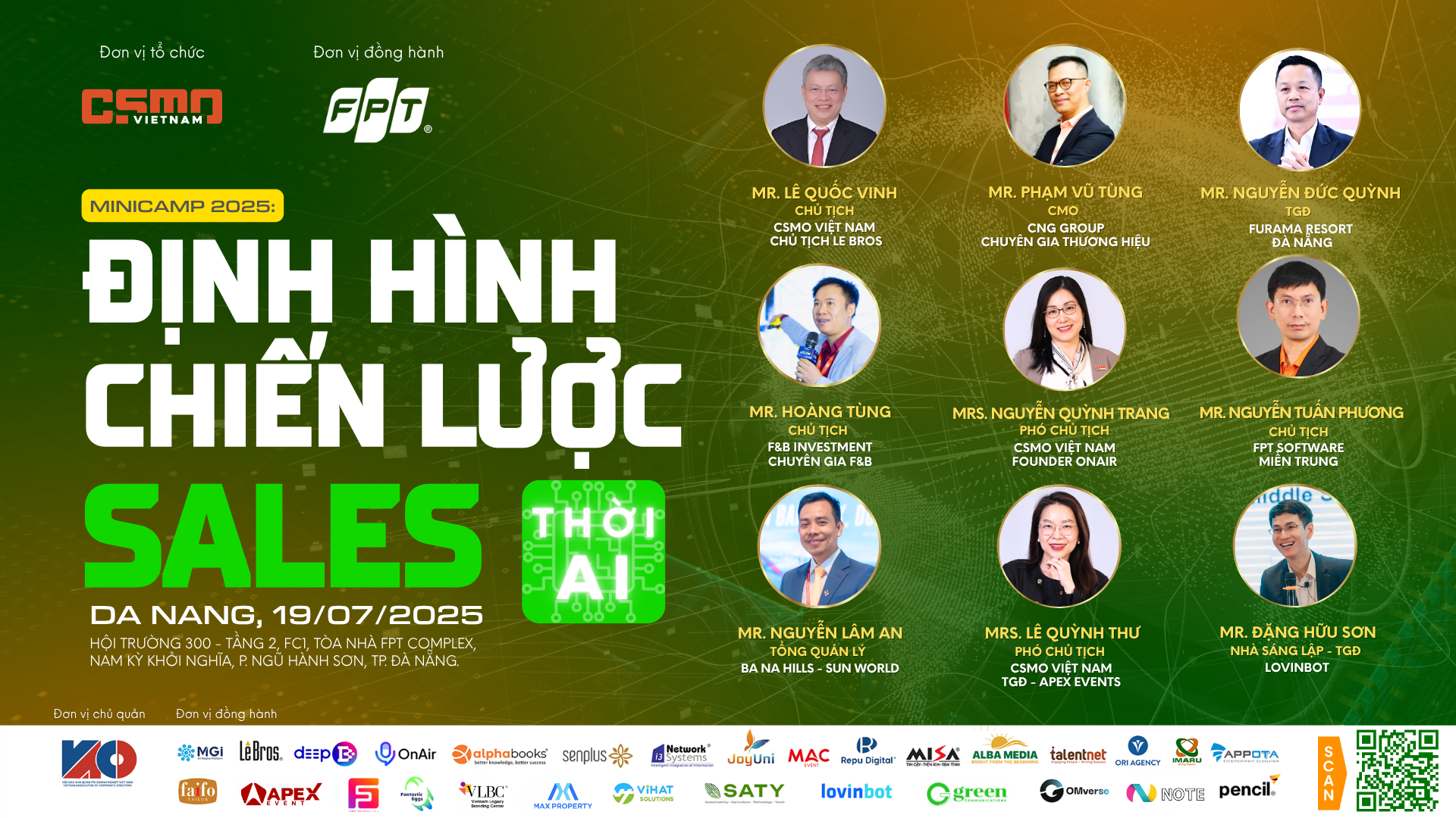 CSMO MINICAMP 2025: ĐỊNH HÌNH CHIẾN LƯỢC SALES THỜI AI