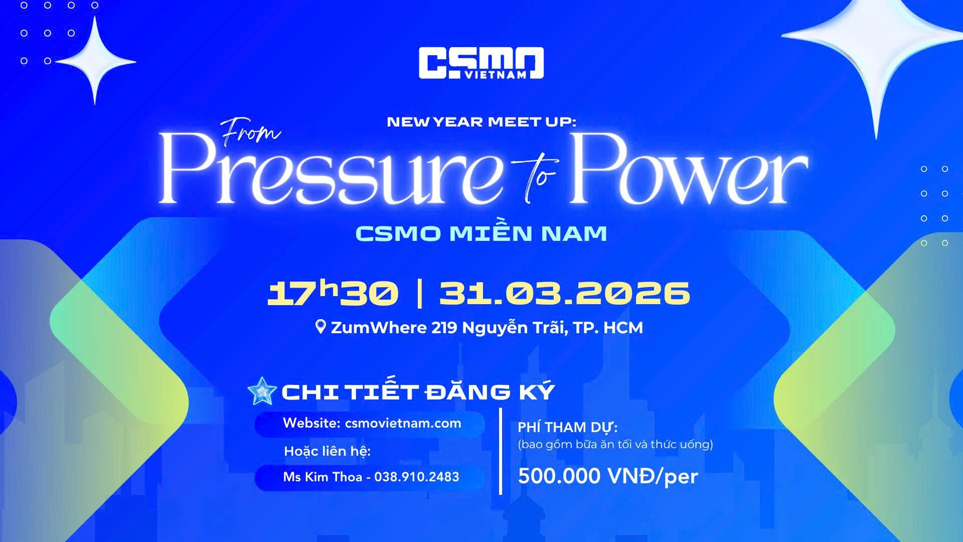 CSMO NEW YEAR MEET UP 2026: FROM PRESSURE TO POWER
