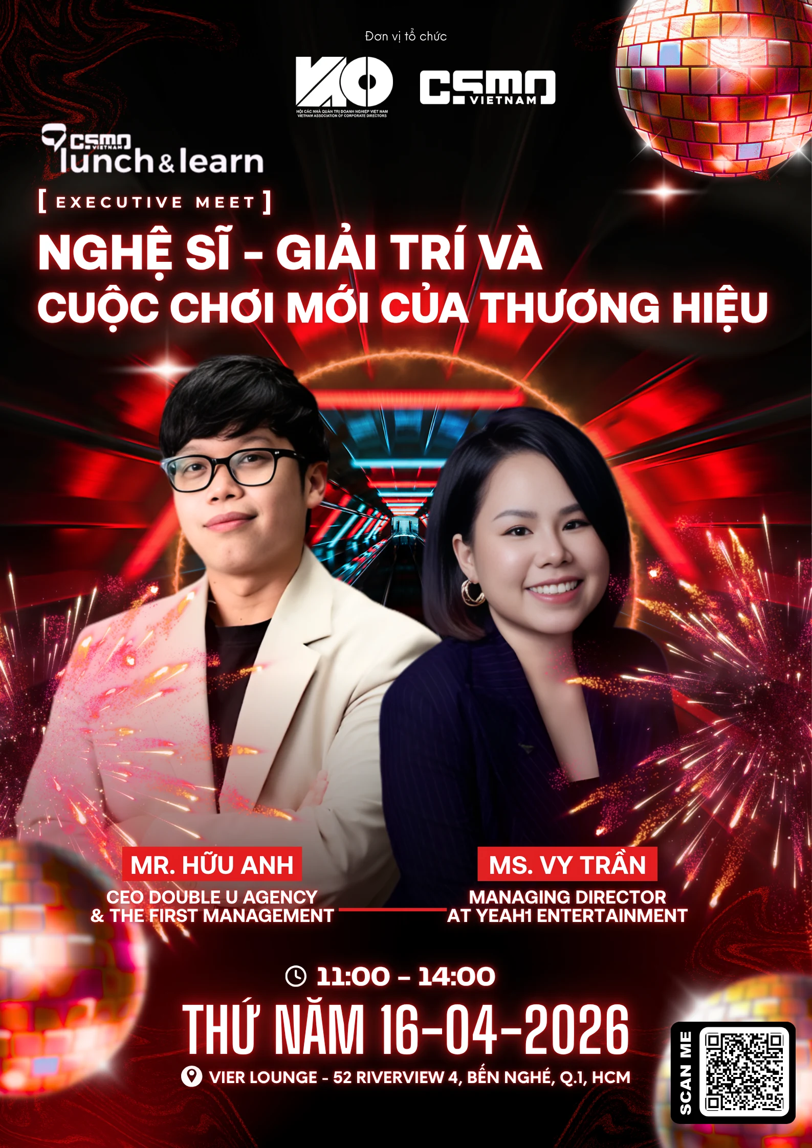 [CSMO LUNCH & LEARN] NGHỆ SĨ – GIẢI TRÍ VÀ CUỘC CHƠI MỚI CỦA THƯƠNG HIỆU